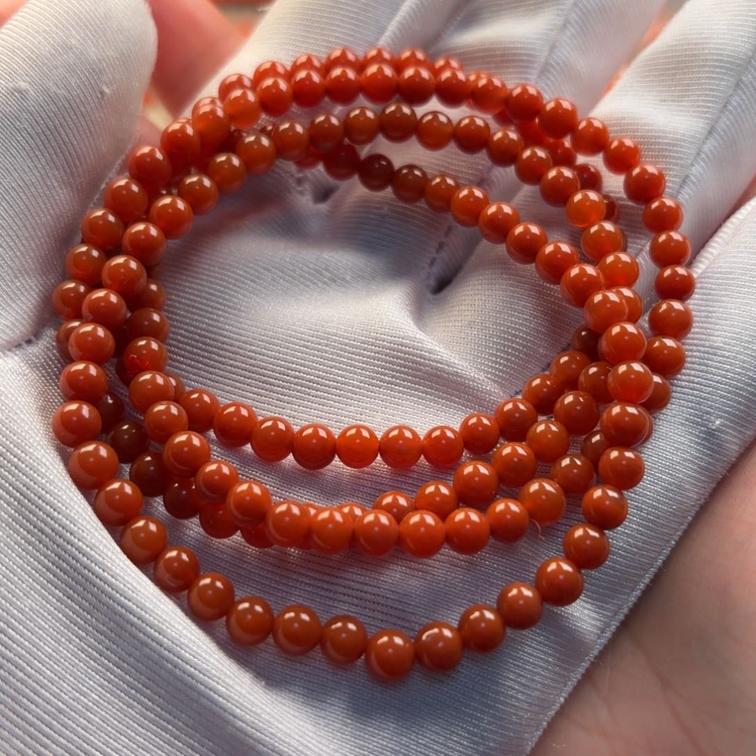 手链未镶嵌南红玛瑙