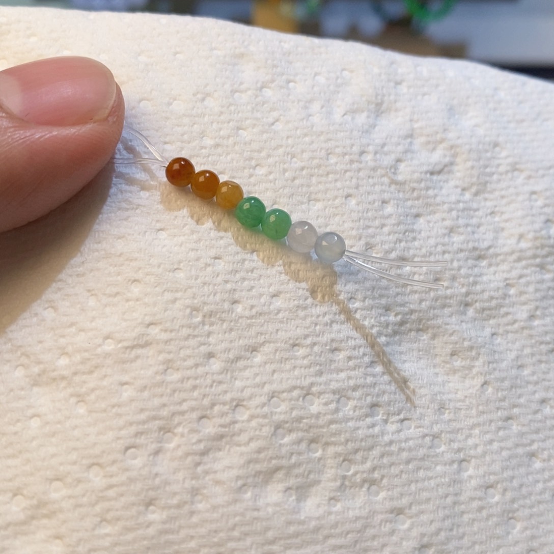 翡翠散珠七彩福利款