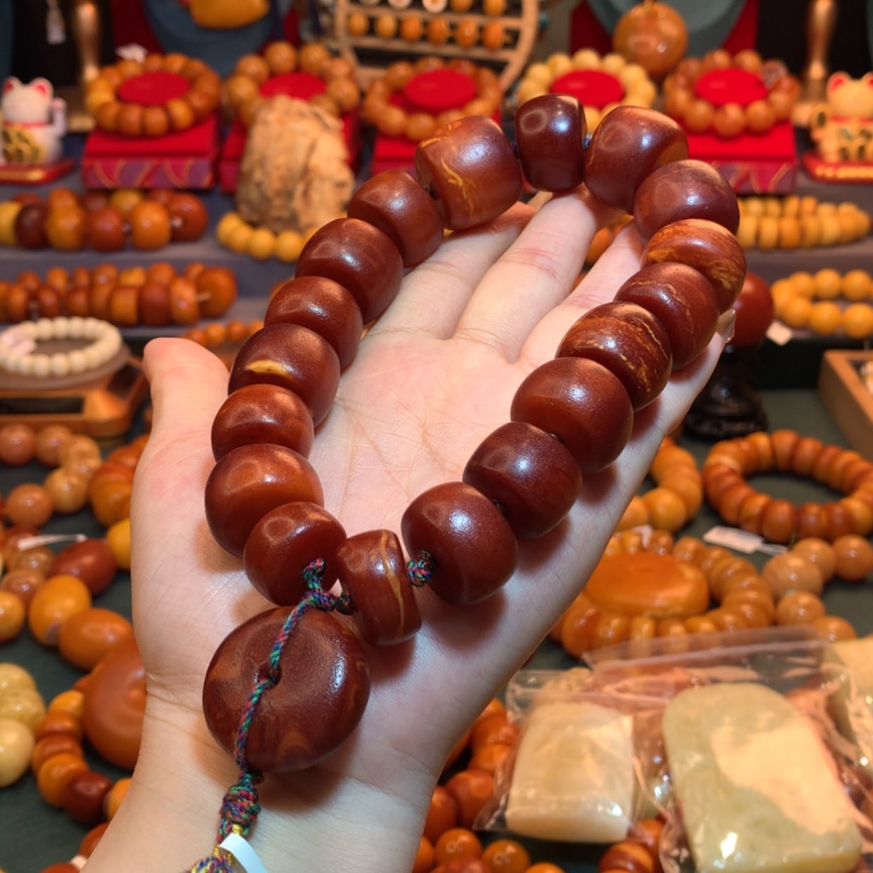 【闪购商品】蜜蜡手串未镶嵌蜜蜡手串