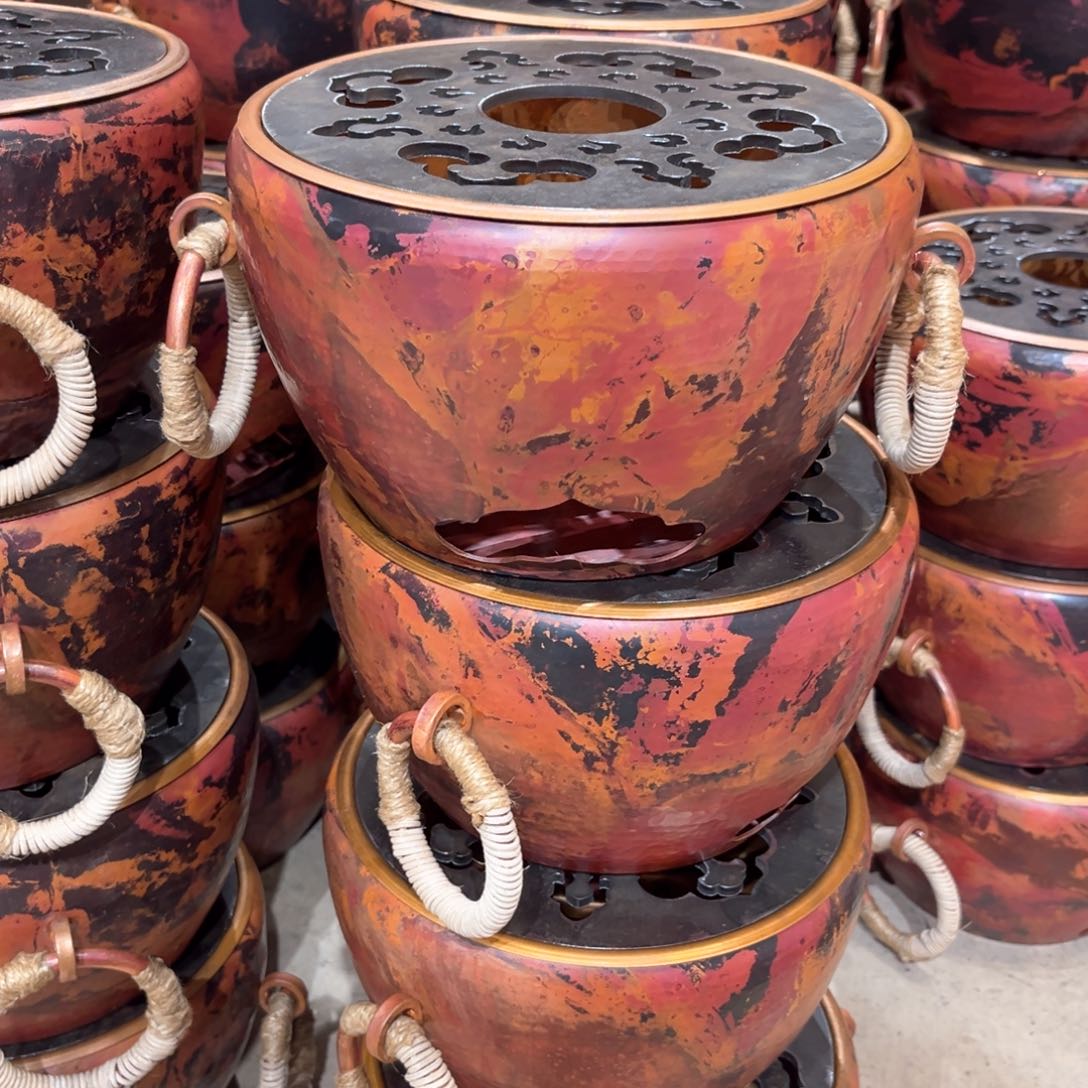 老***茶淬火色门海火炉手工锻打工艺