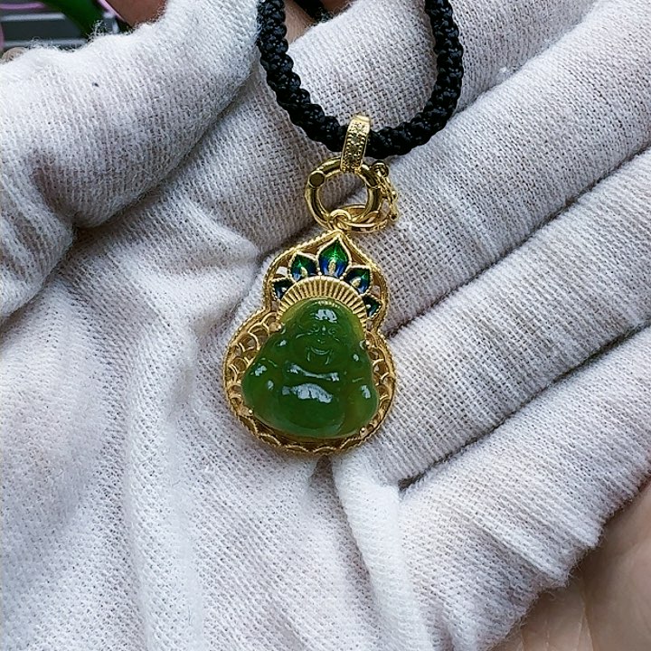 和田玉（碧玉）挂坠未镶嵌