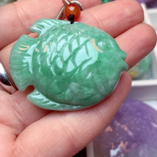 翡翠吊坠(不含链)未镶嵌