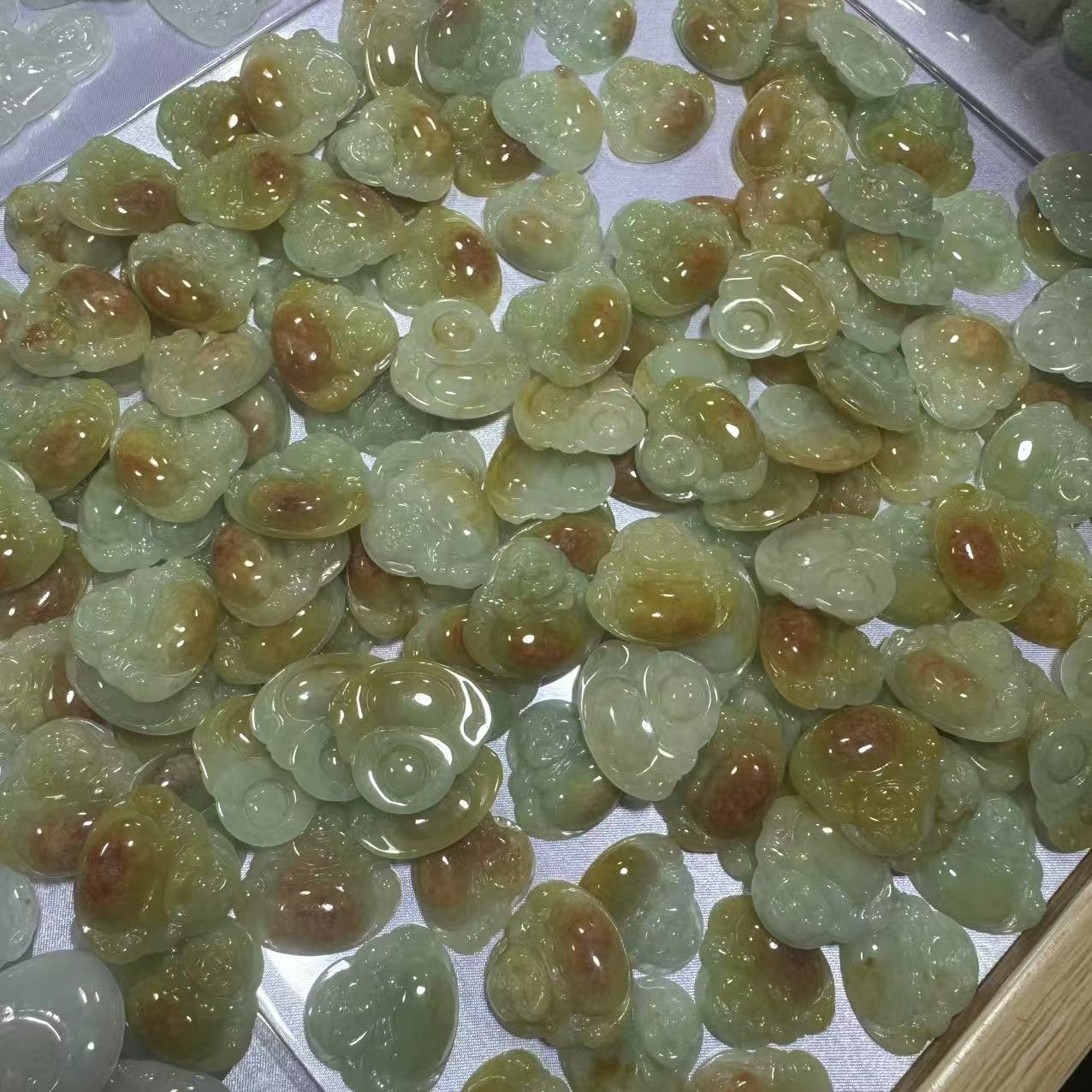 天然A货翡翠佛公吊坠d346-多样性发一