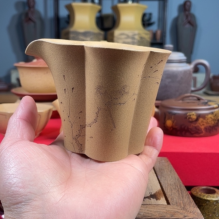 茶杯紫砂盖堂公道微瑕