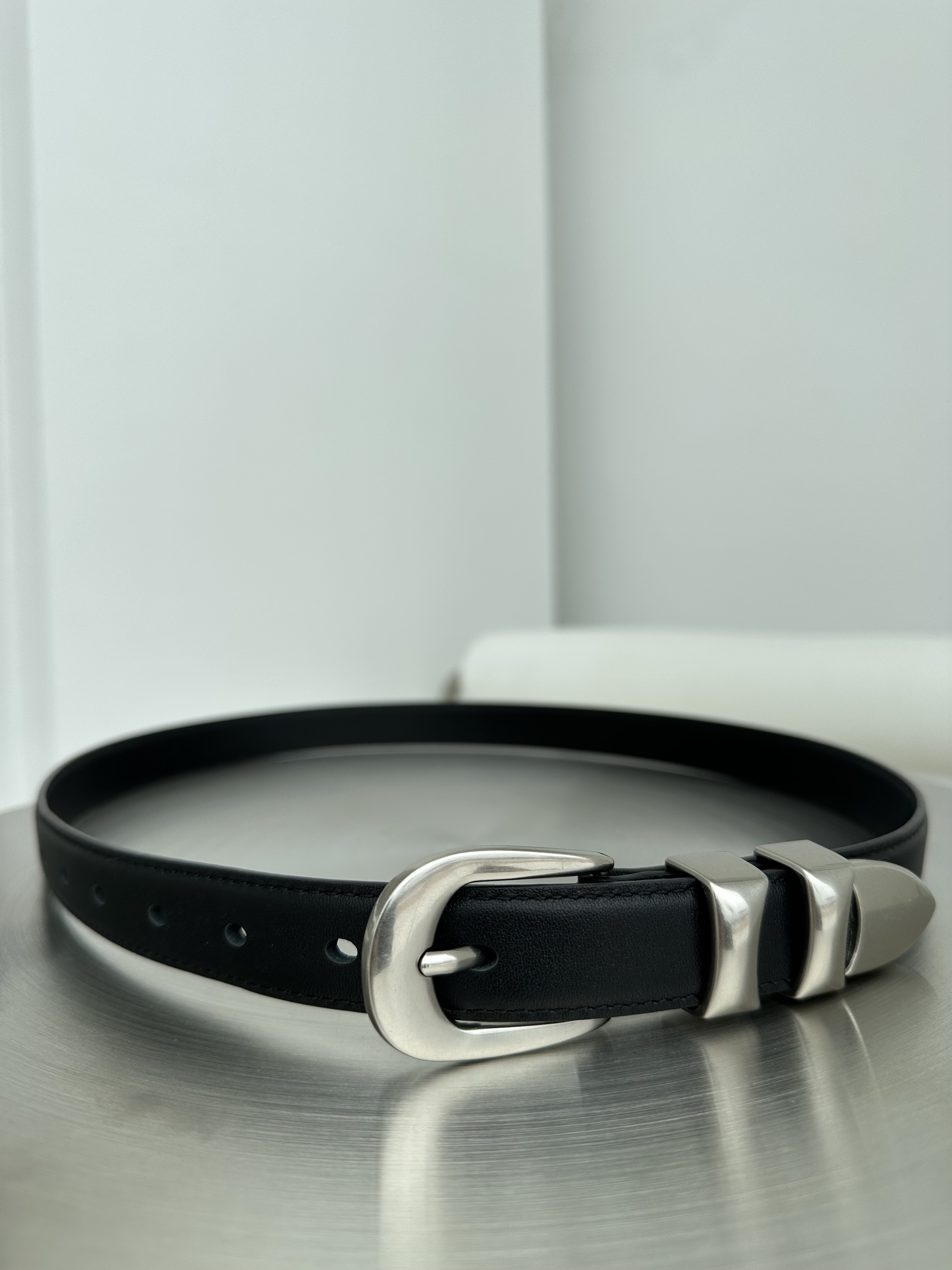 【私人定制】男士时尚简约小众高级感黑色头层牛皮百搭皮带