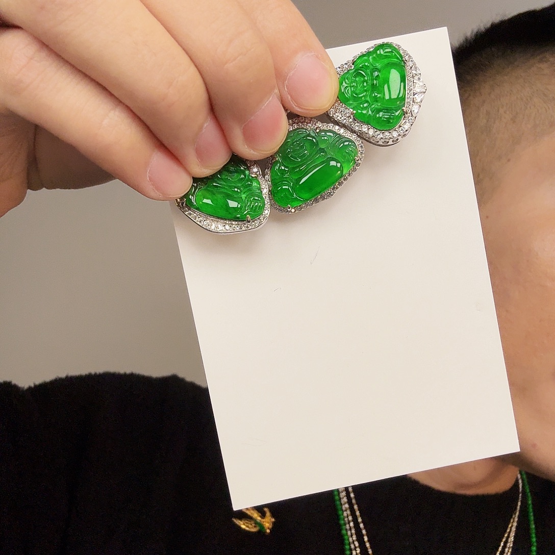 翡翠未镶嵌颈饰多样性发货只发一件