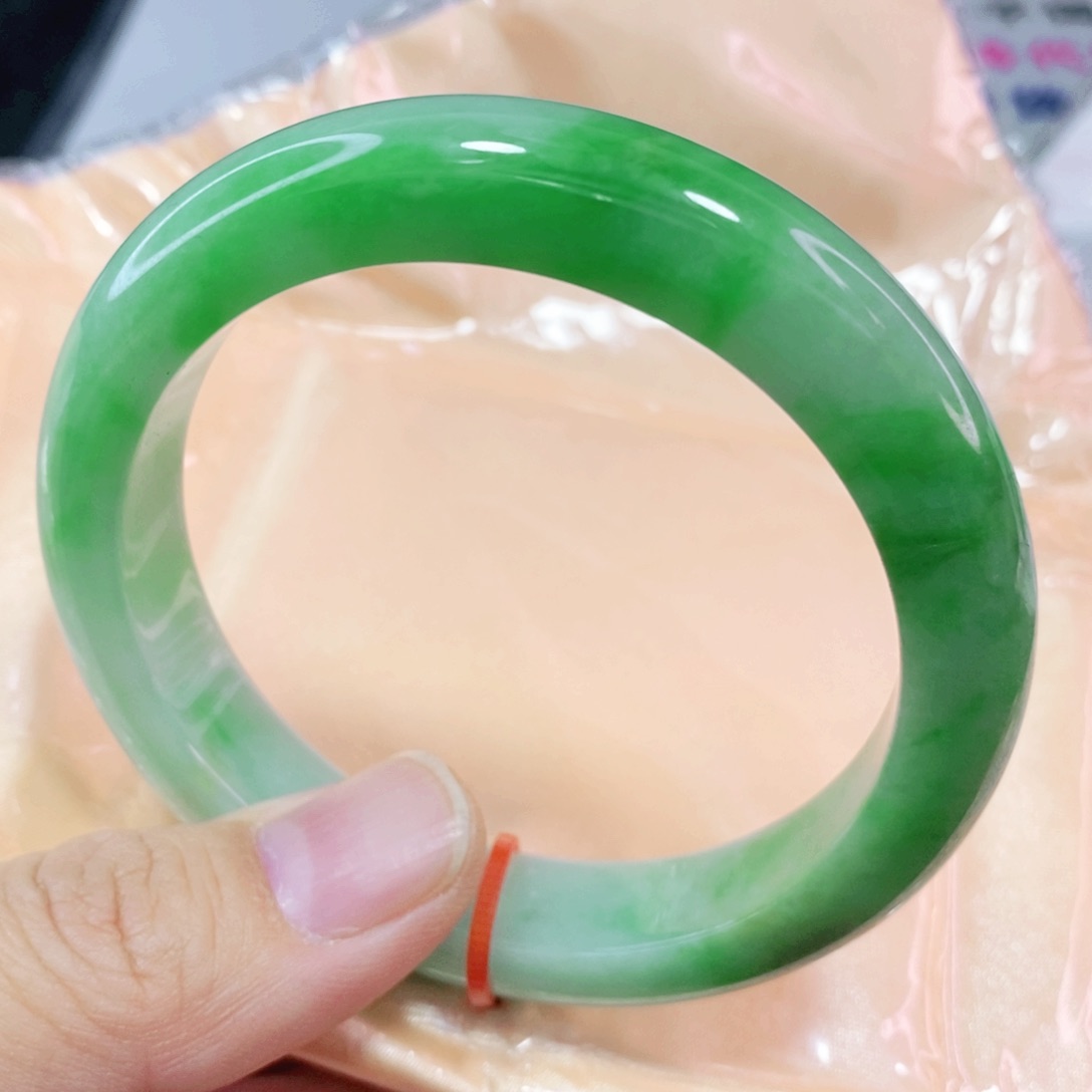 未镶嵌手镯翡翠57.2圈口