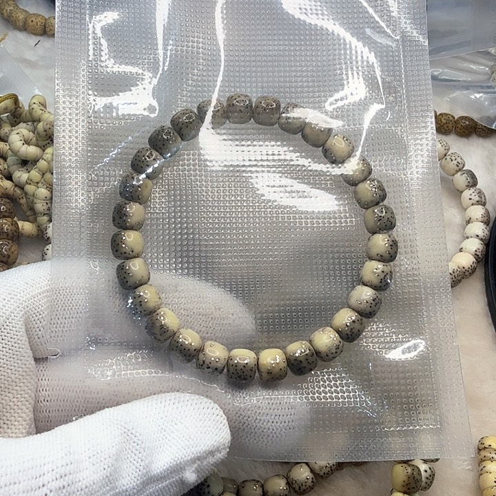 星月菩提吊坠《****》87银锭河豚