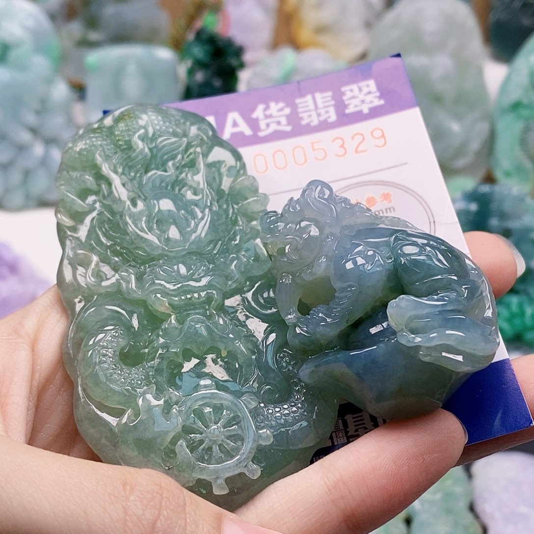 吊坠(不含链)未镶嵌翡翠都*堰