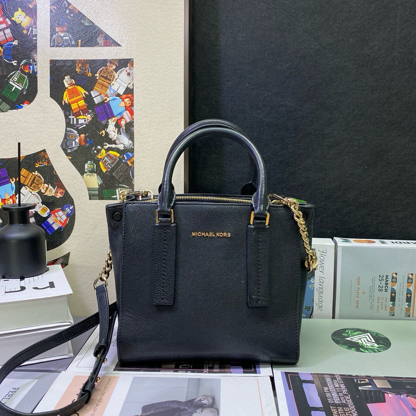 95新 MICHAEL KORS/迈克高仕 23678斜挎包21*19