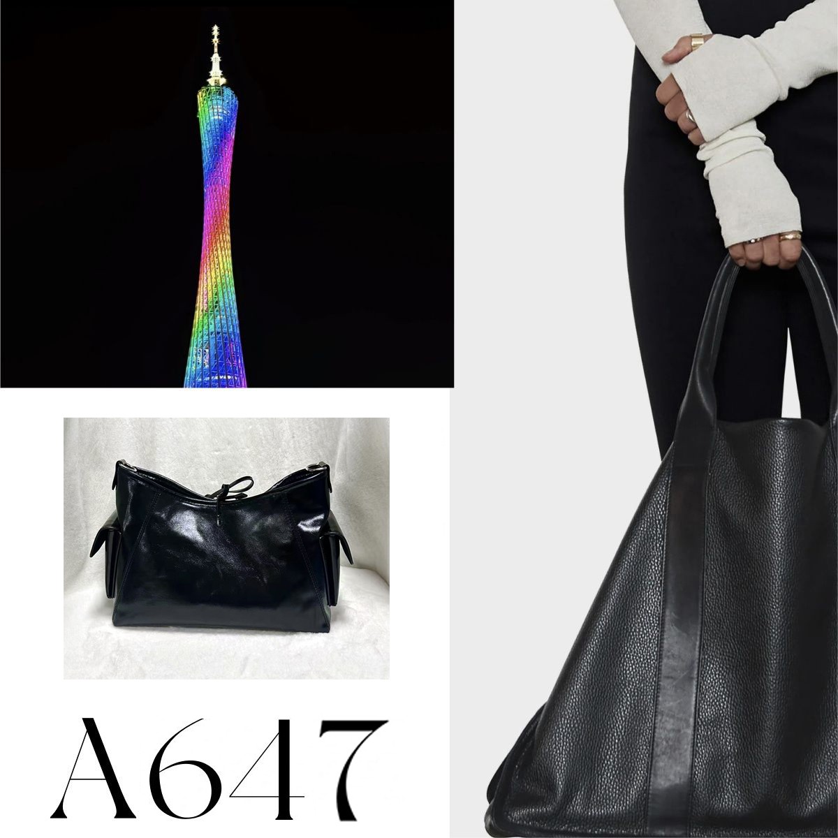 【A647】2025年新款大容量女包时尚百搭多功能女包