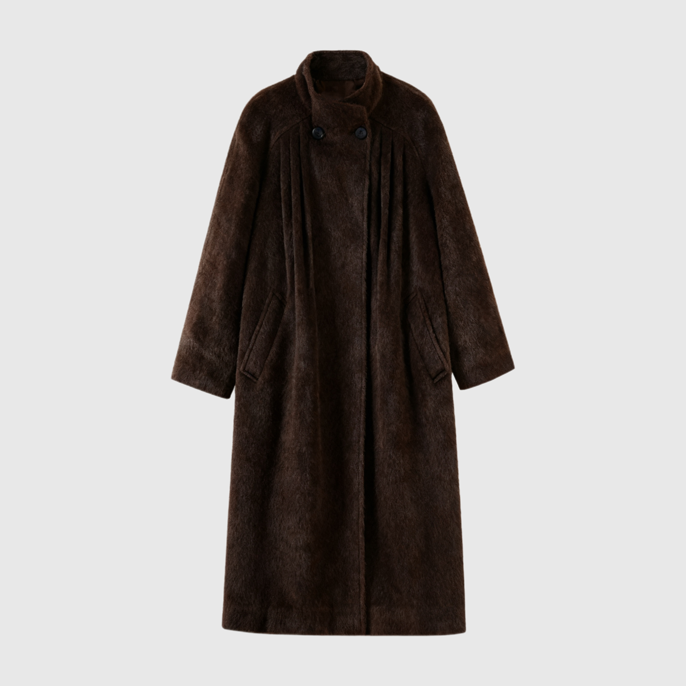 1102宝藏暖冬茧型苏力羊驼绒大衣