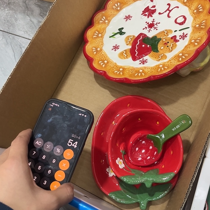 H****满28包邮 微瑕陶瓷