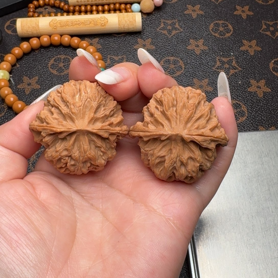 把件文玩核桃41.5苹果园G123