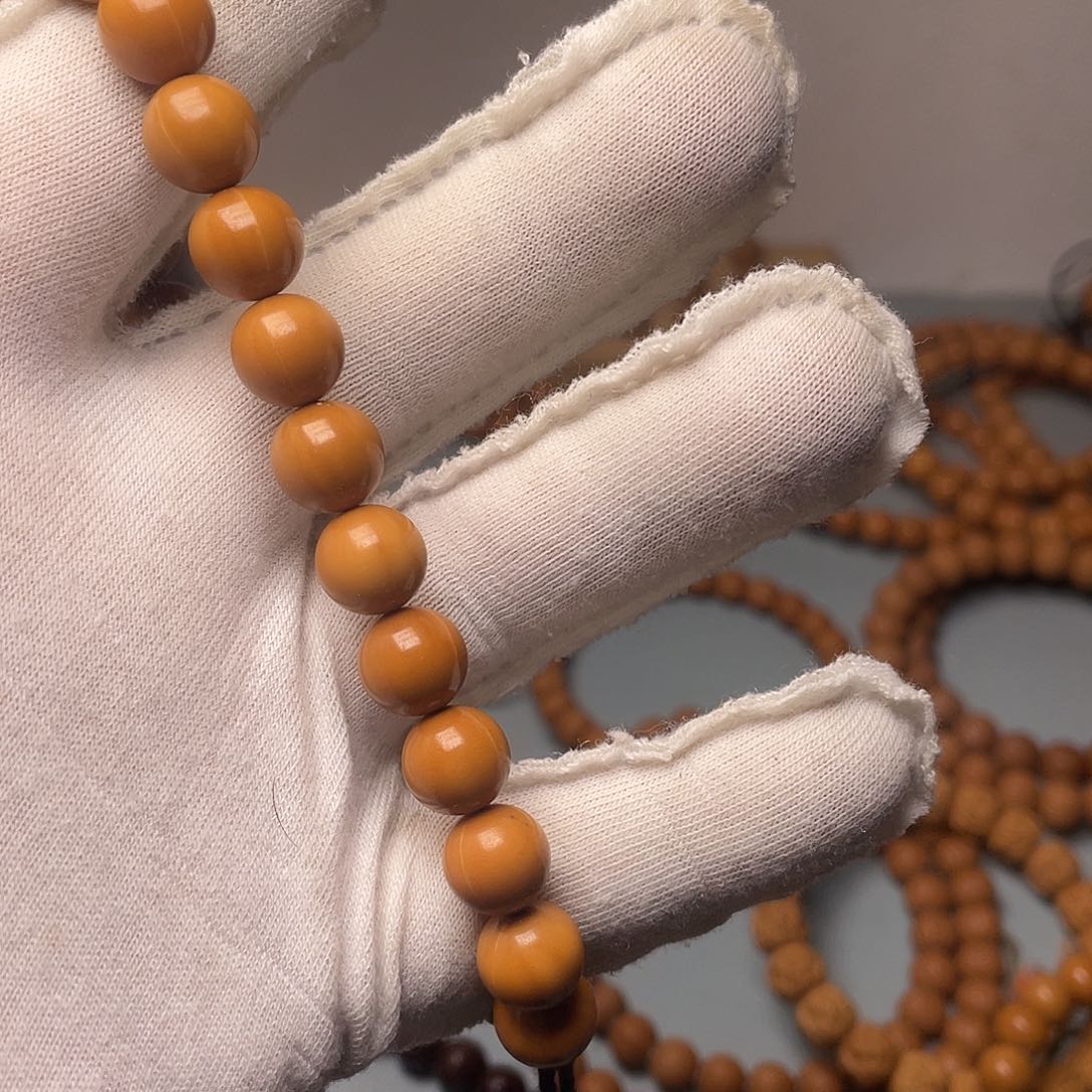 从***余猴头核桃手串练手