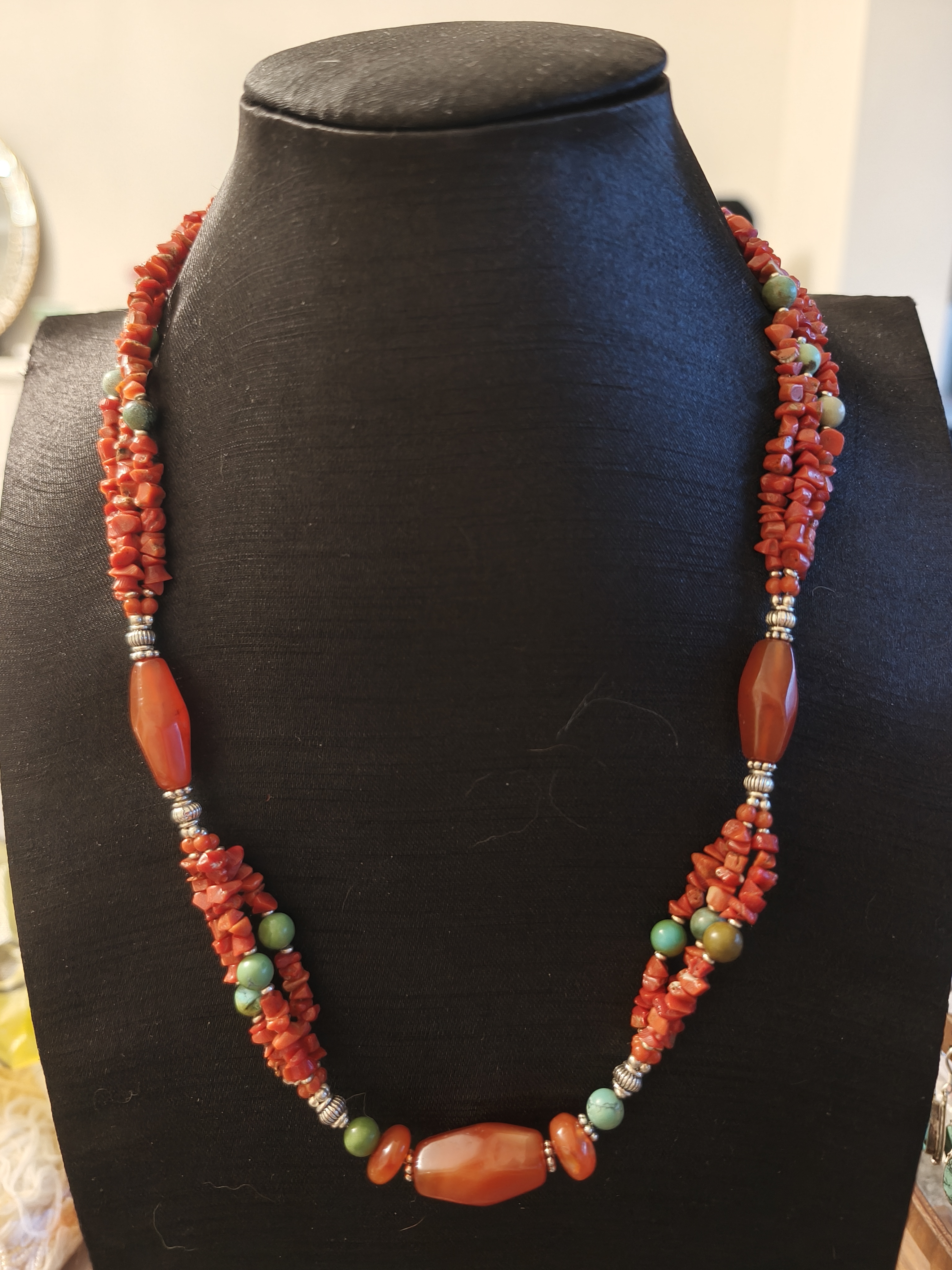 非金属亚克力项链 尼泊尔纯手工项链