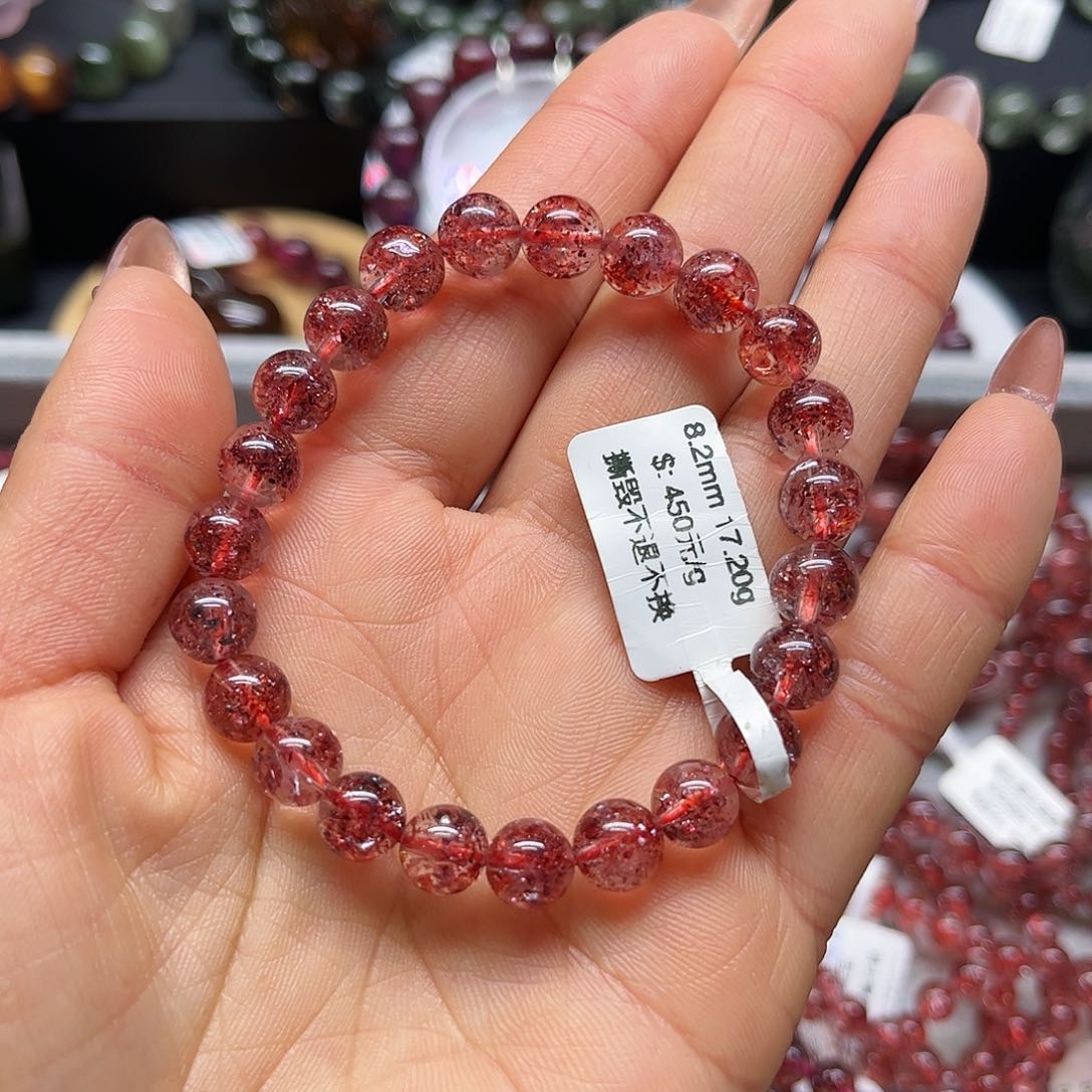 水晶手链未镶嵌手链