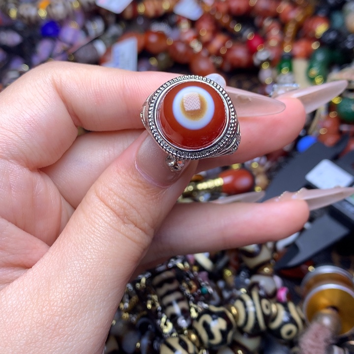 玛瑙/玉髓未镶嵌发一条