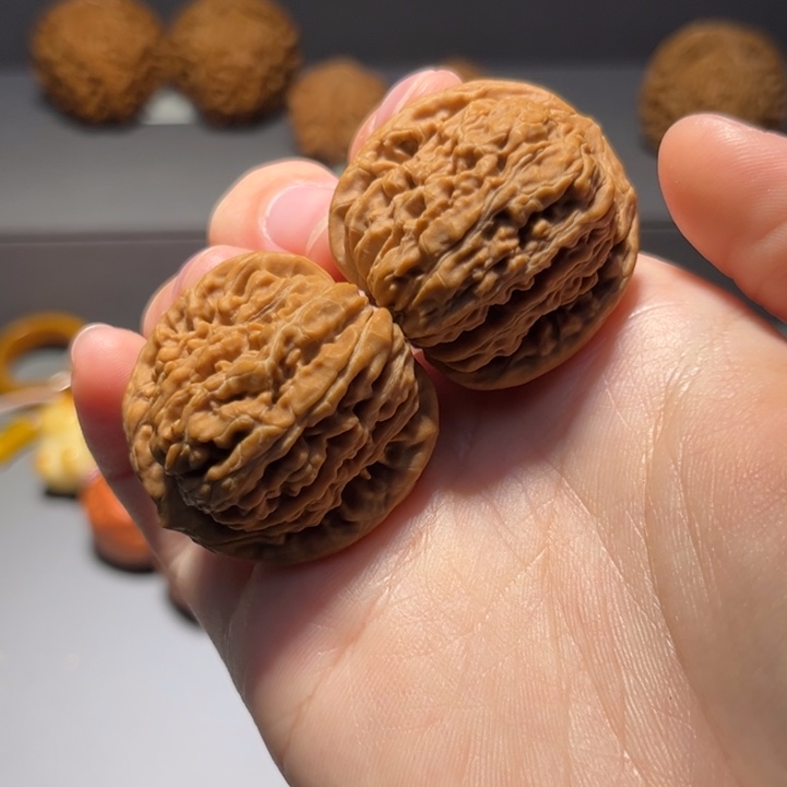 把件文玩核桃四座楼921