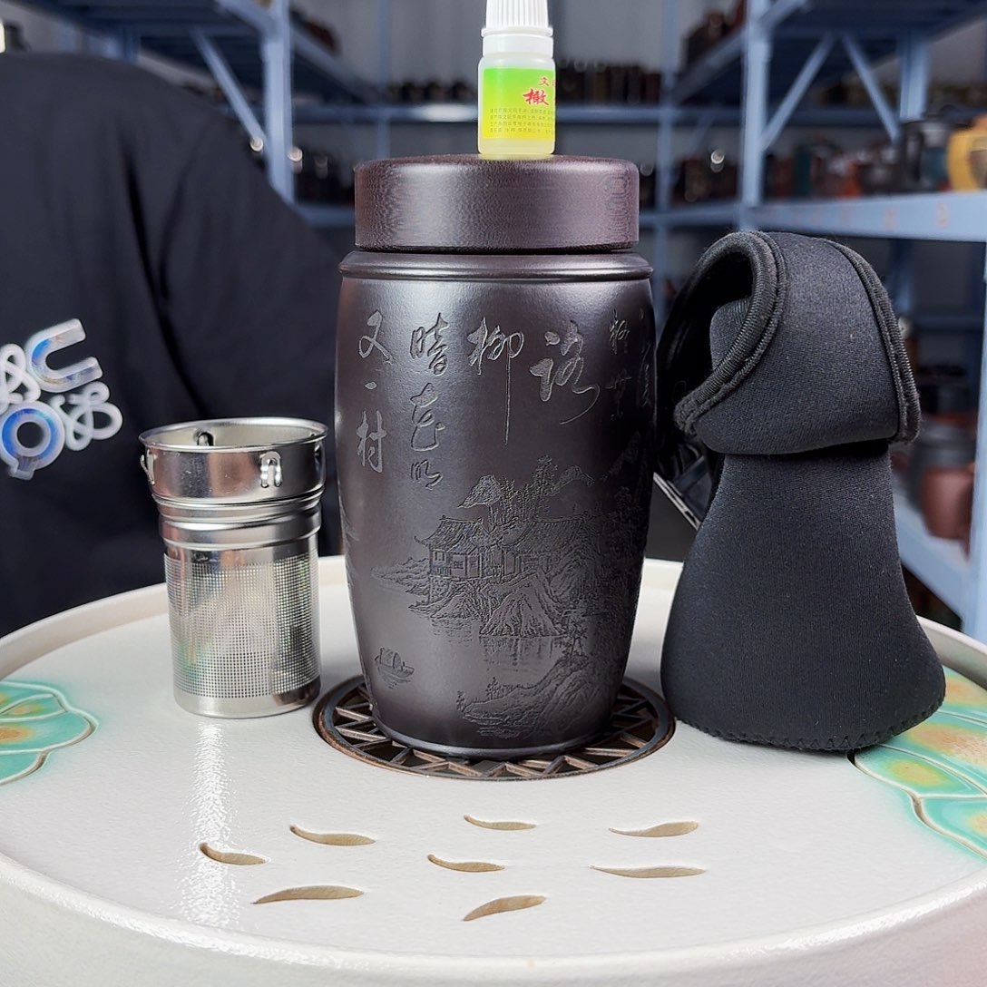宜兴原矿紫砂杯子