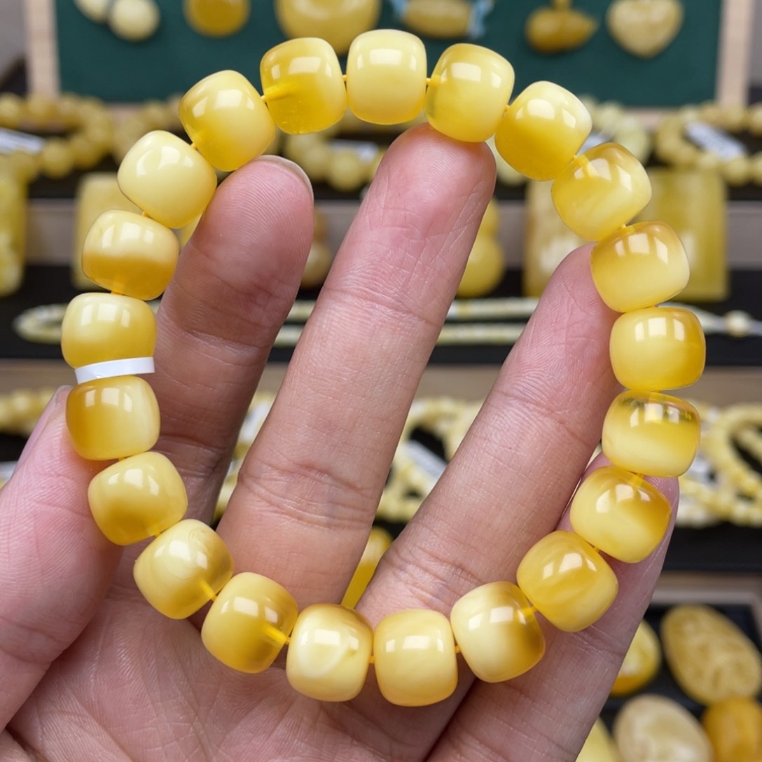 琥珀裸石未镶嵌琥珀蜜蜡