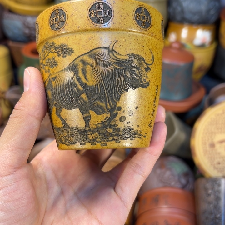 茶杯紫砂宜兴紫杯子