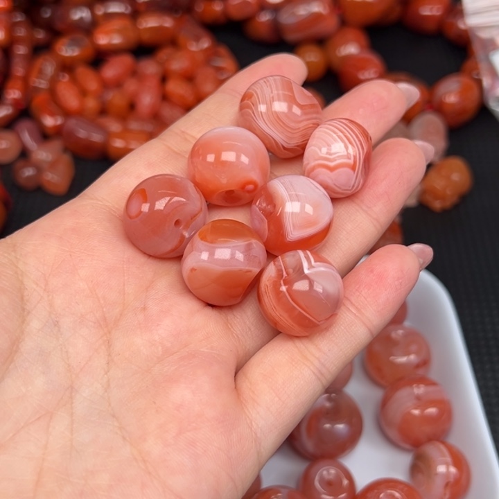 长***乐南红玛瑙未镶嵌吊坠(不含链)