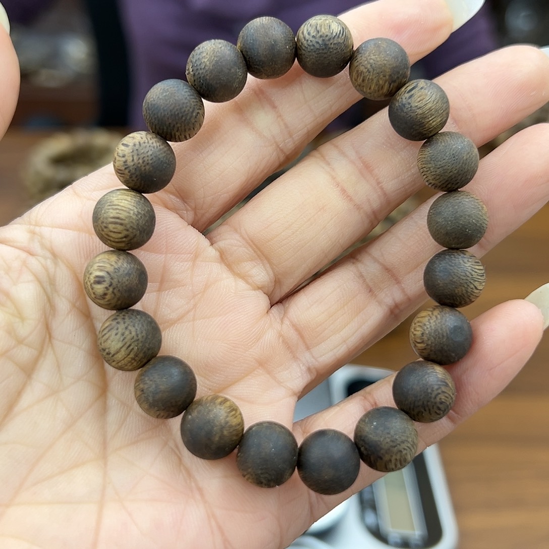 沉香香囊沉香沉香海南乌身1.0圆珠单圈多样性发一7