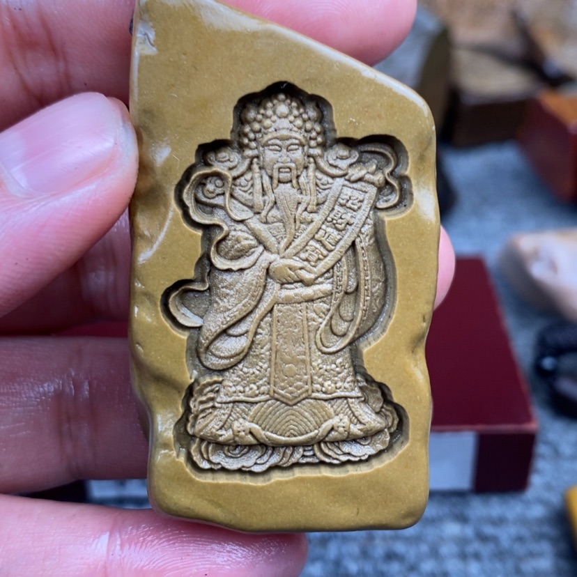 【闪购商品】原石雕刻手把件