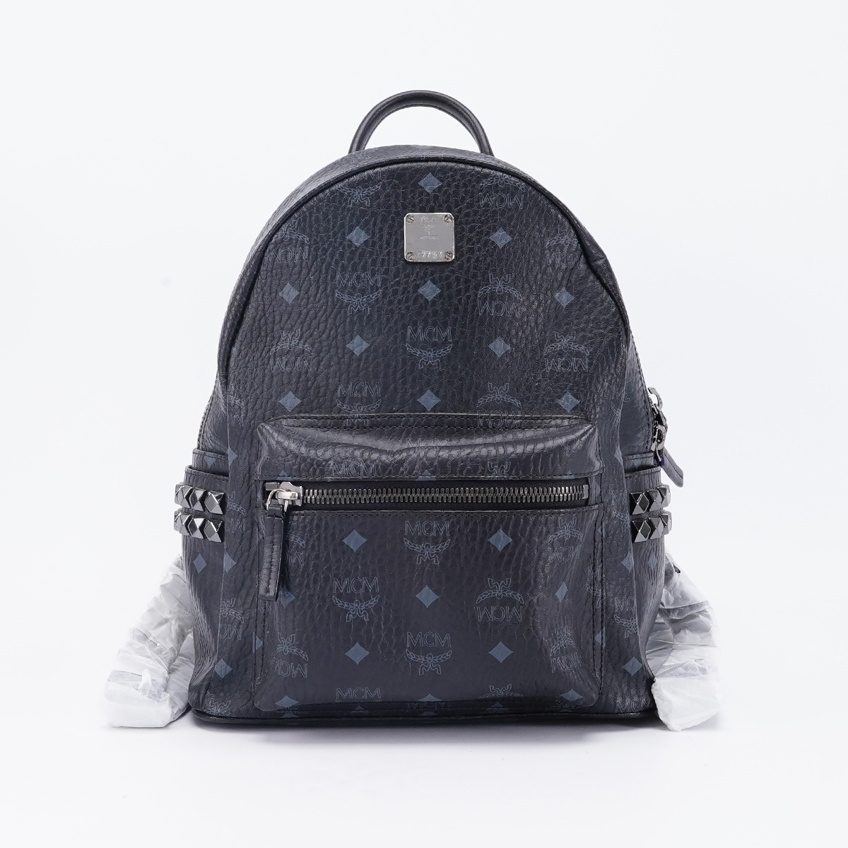 95新 MCM 【MCM专属】双肩包小中号 黑色/BG22007433