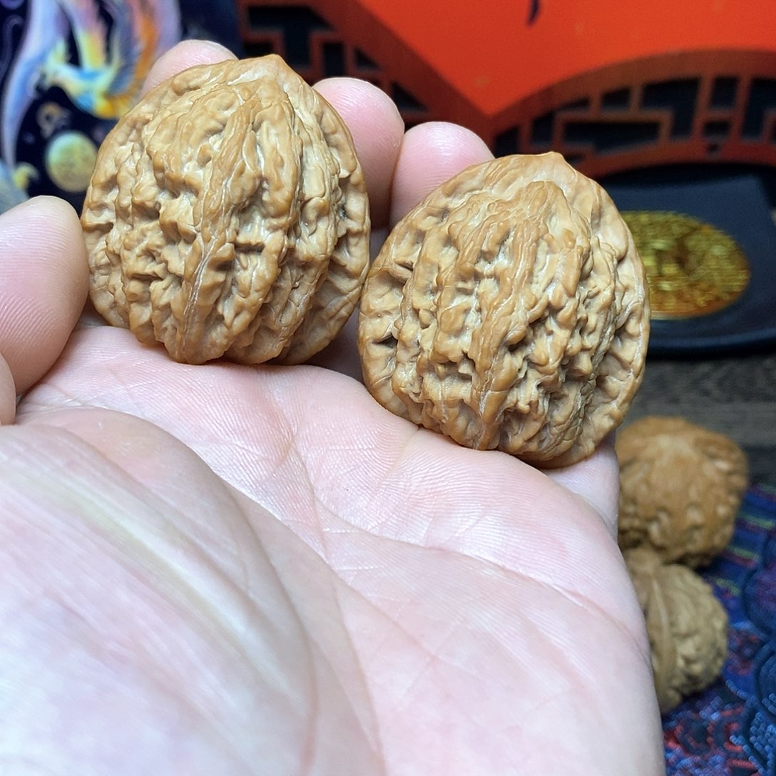 把件文玩核桃虎头