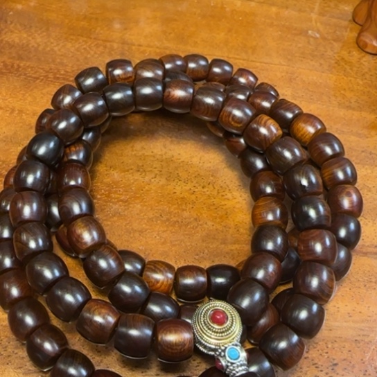 柏木（崖柏）全陈化老料把件串