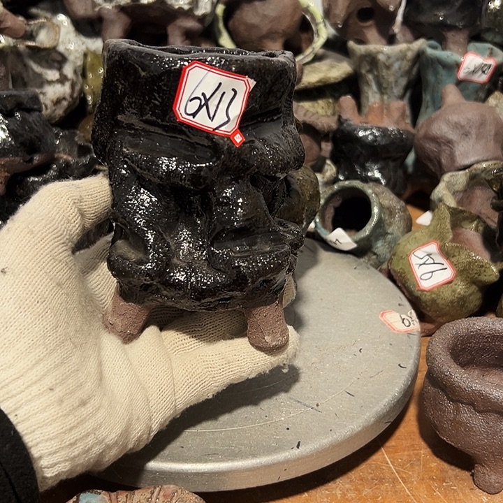 粗陶花盆制作就这样了，