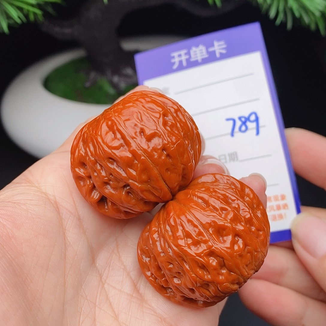 把件文玩核桃40铁锤789