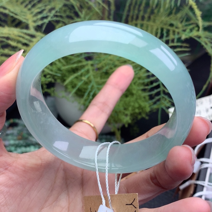 翡翠未镶嵌手镯天然翡翠手镯