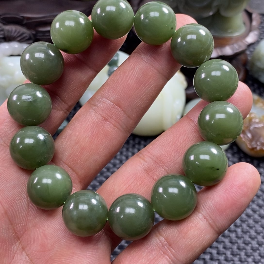 和田玉手链未镶嵌