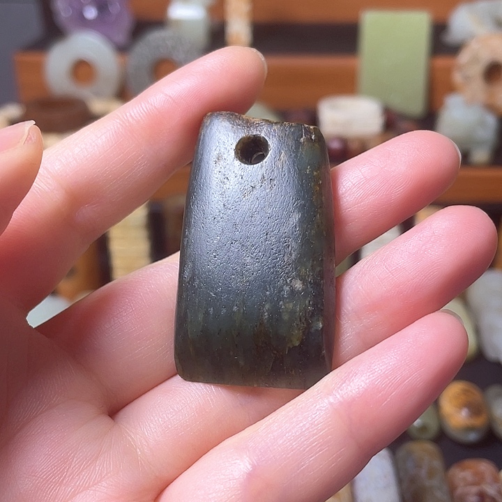 和田玉未镶嵌挂件打****强