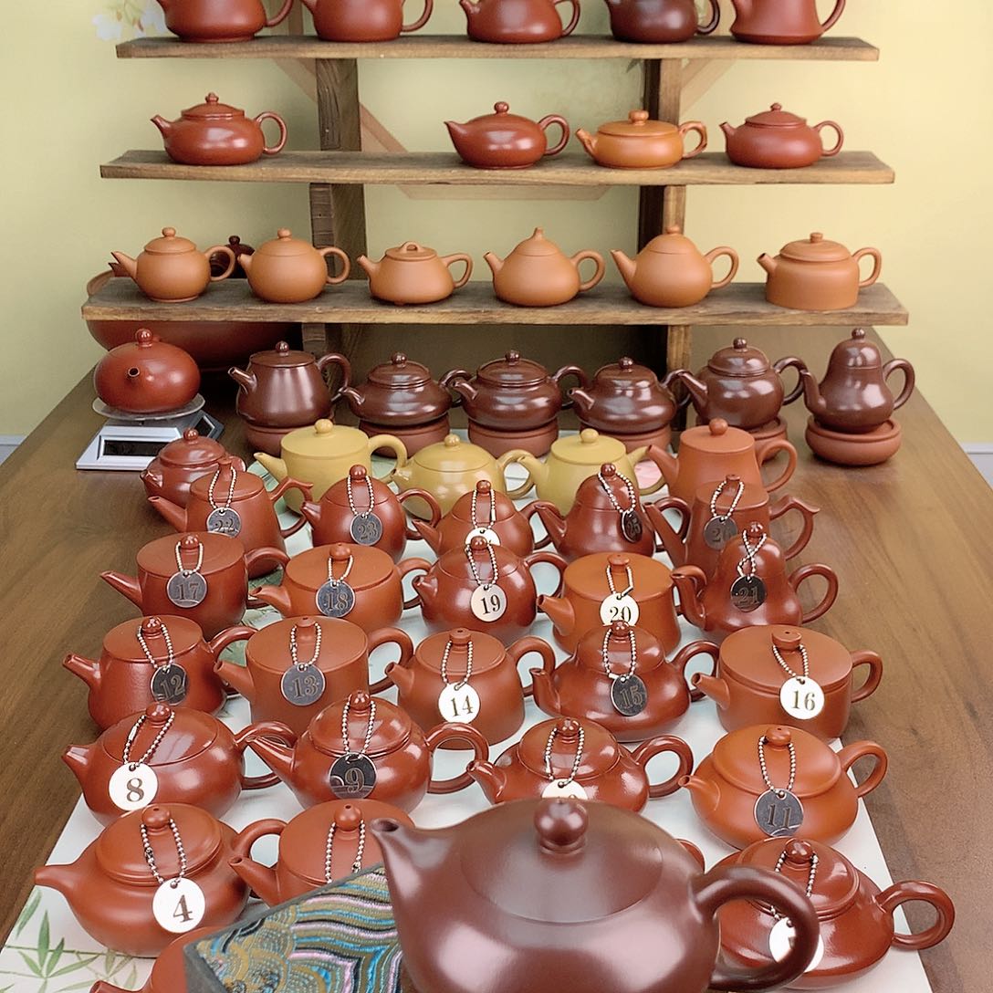 茶壶紫砂我****张水磨紫泥凤雏