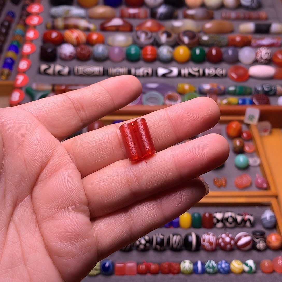 加***式玛瑙/玉髓未镶嵌颈饰