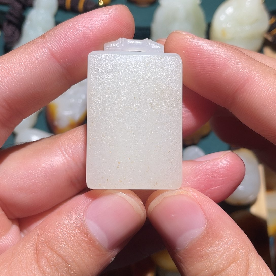 和田玉挂件未镶嵌用****5