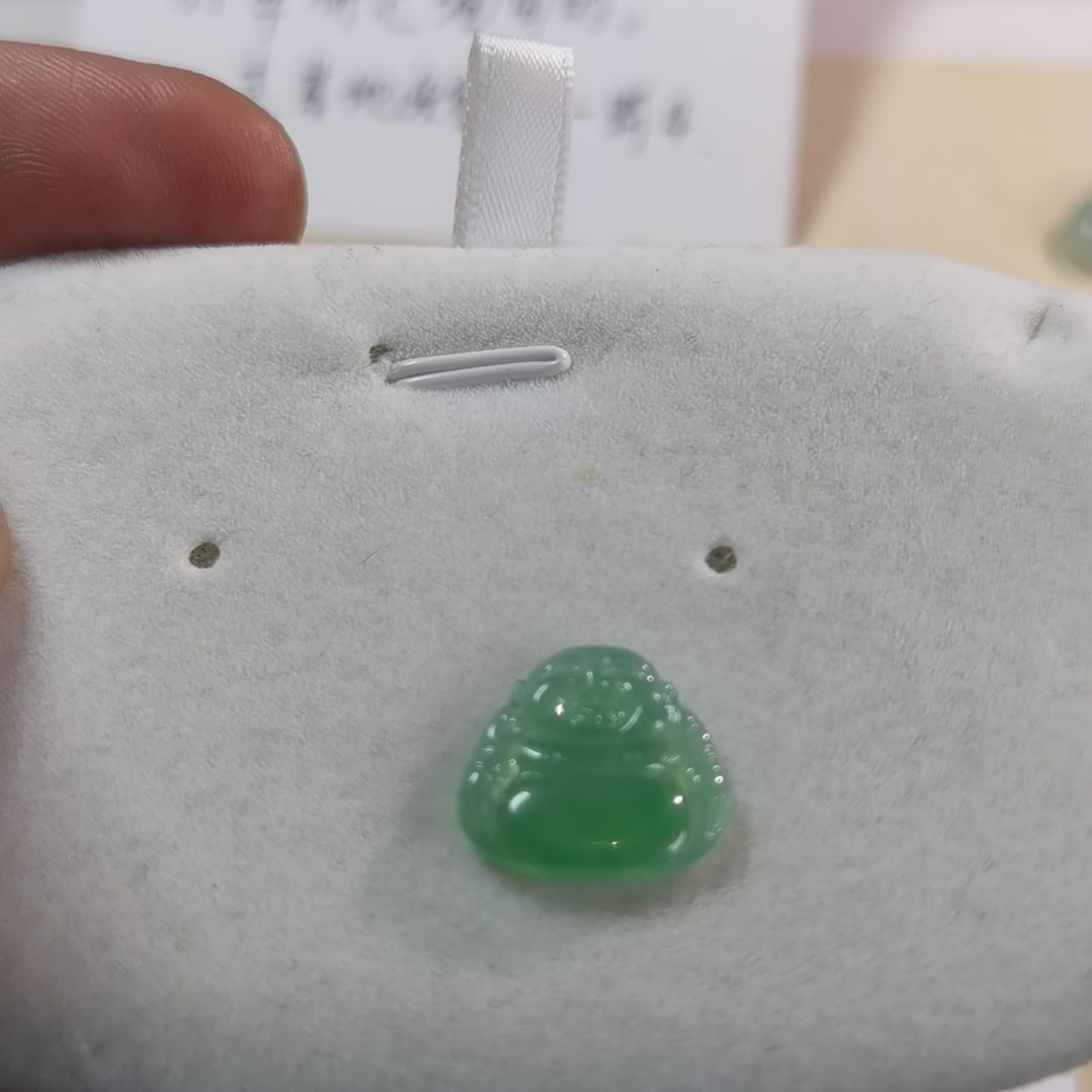 翡翠颈饰未镶嵌星*✨缅甸翡翠佛公裸石