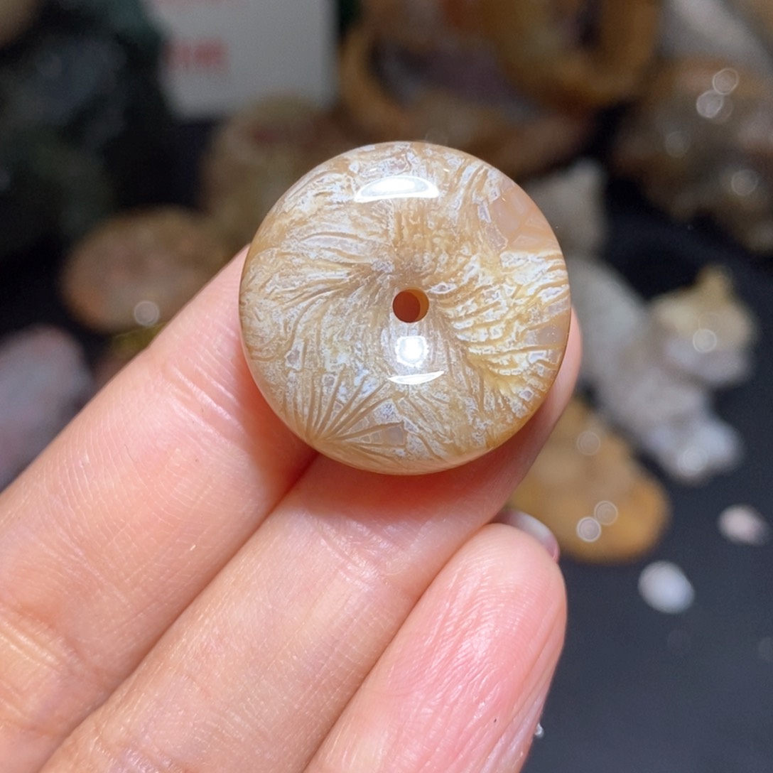 【闪购商品】硅化玉颈饰未镶嵌