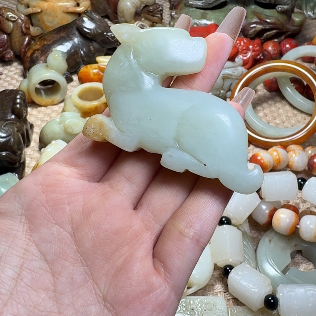 吊坠白玉菩提挂件