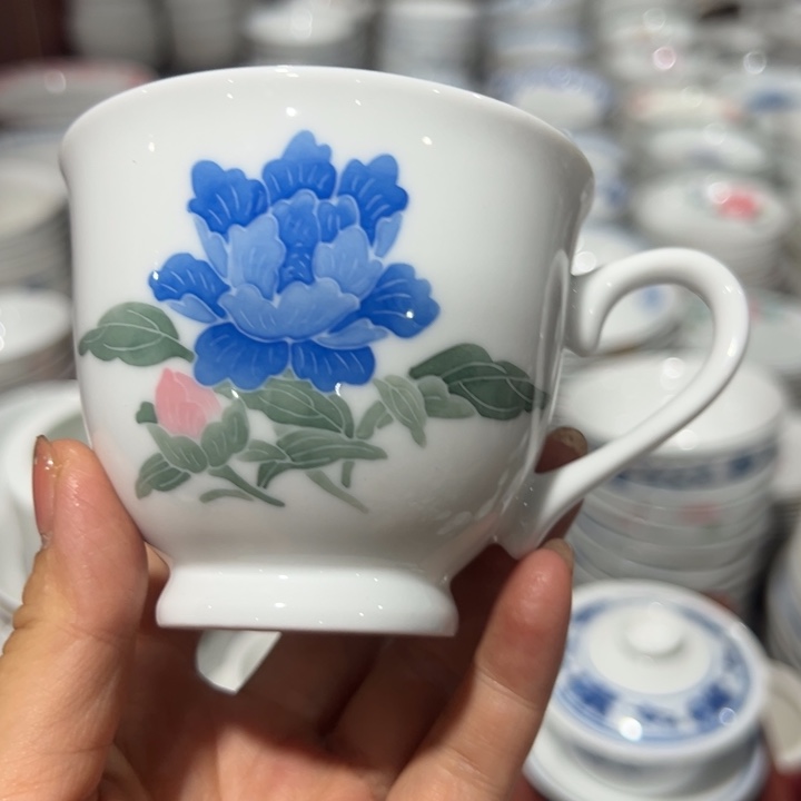 醴陵高温瓷手绘180毫升