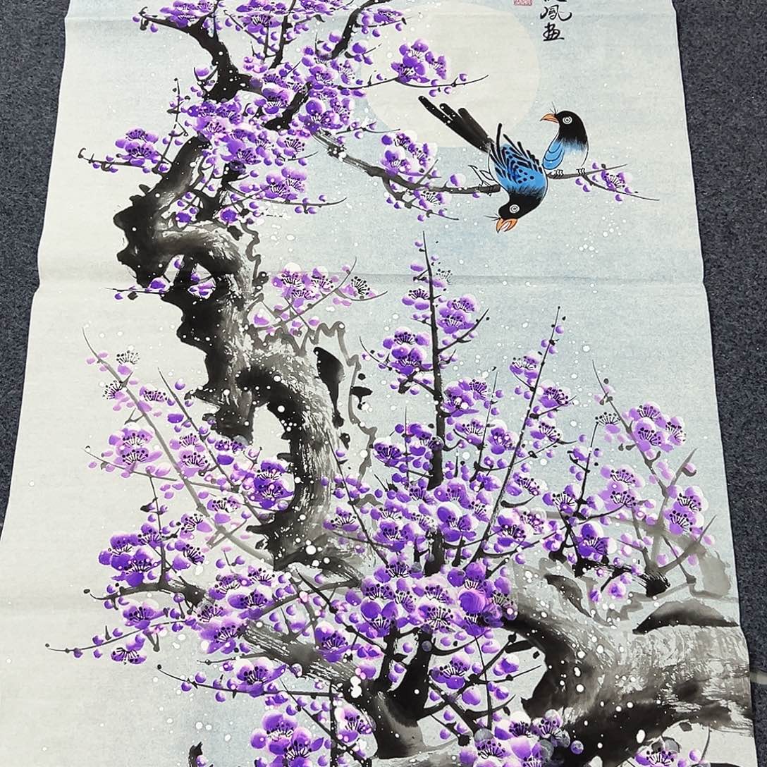 国画事事顺心如意万事如意万事