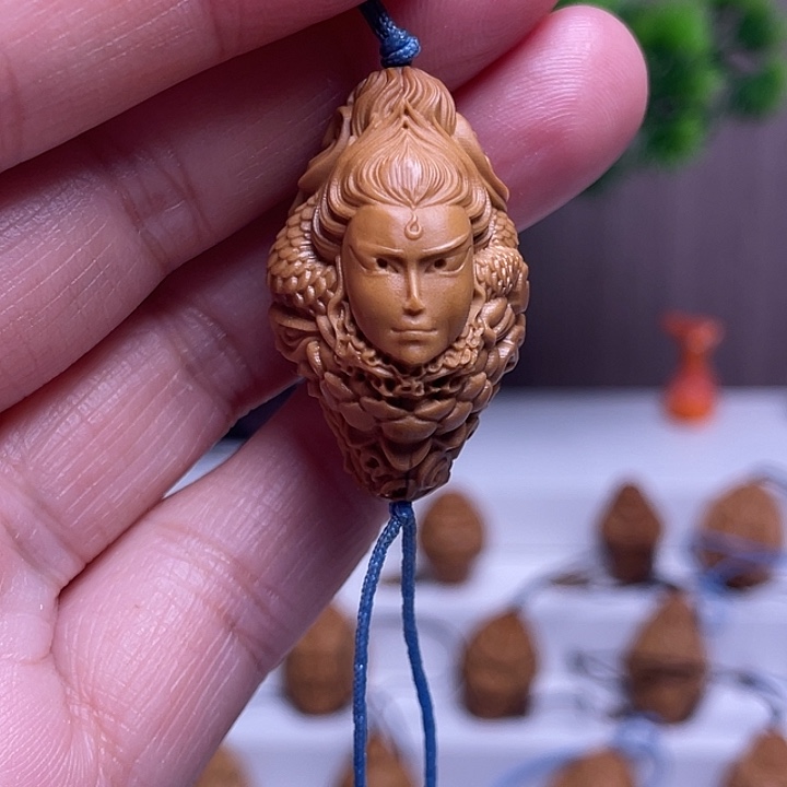 橄榄核吊坠橄榄核