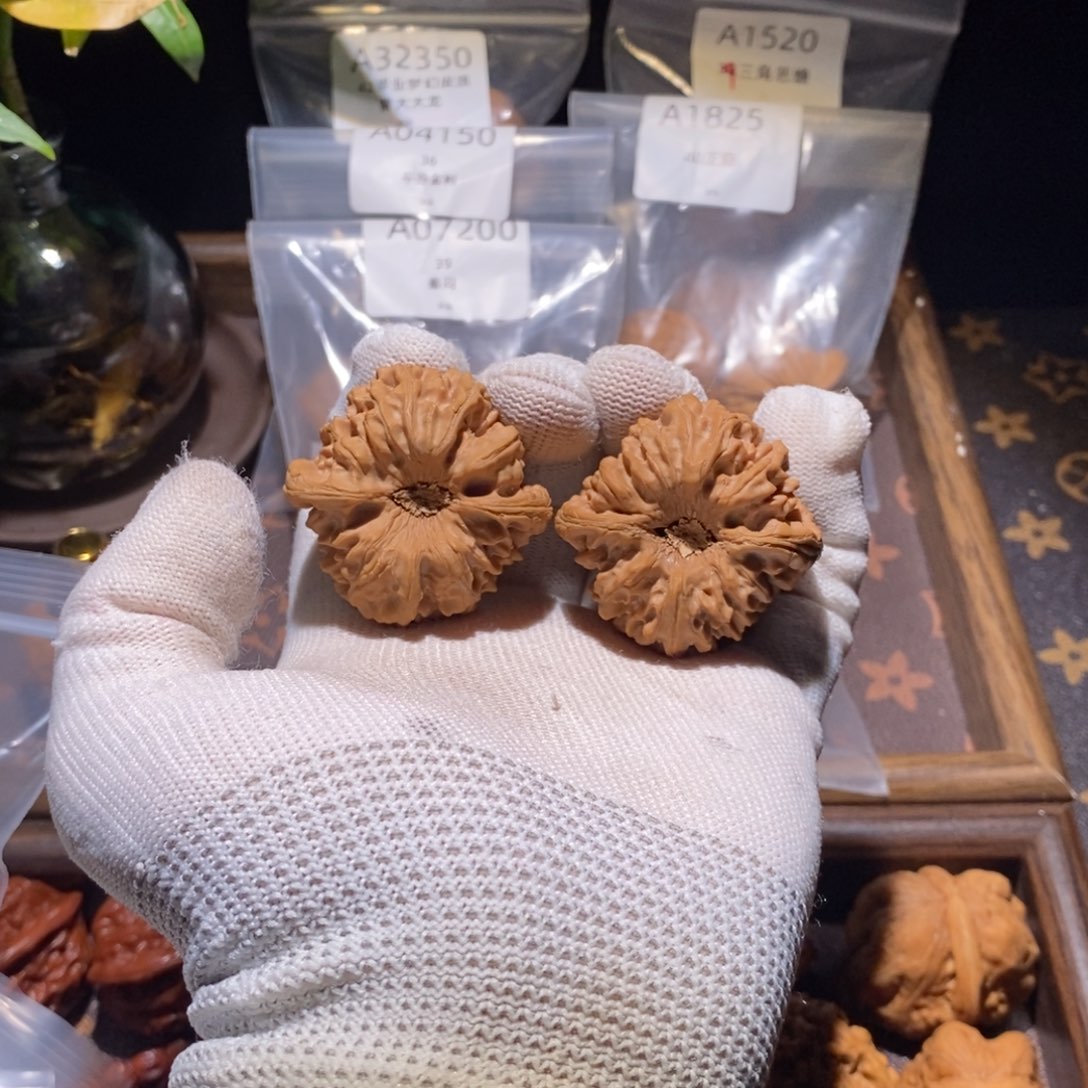 文玩核桃吊坠41凹底木塞龙门涧