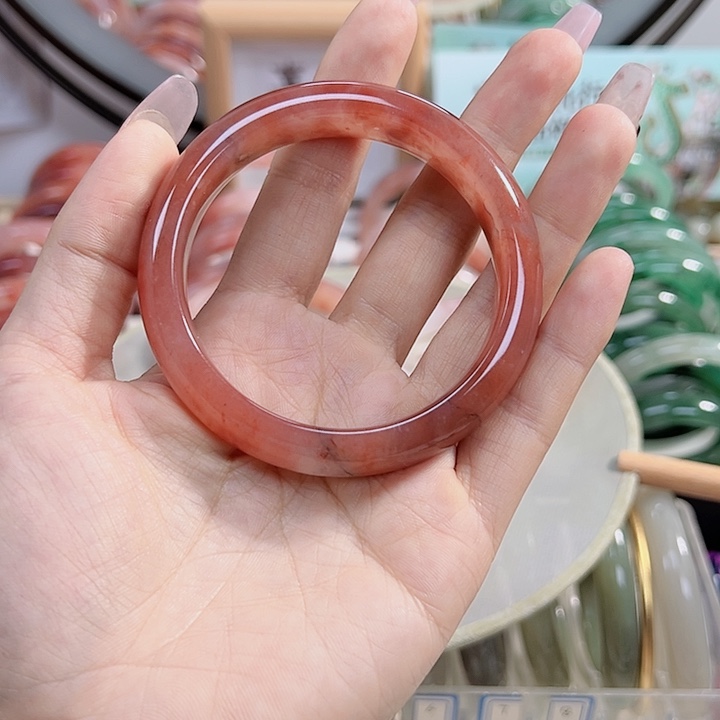 石英质玉手镯未镶嵌幸**安