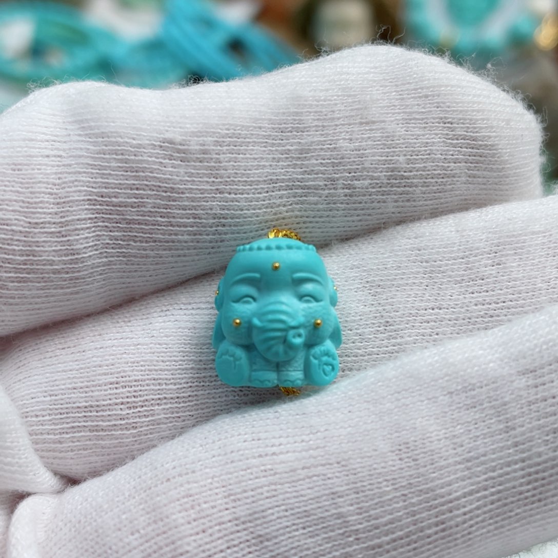 绿松石珠宝奇石未镶嵌