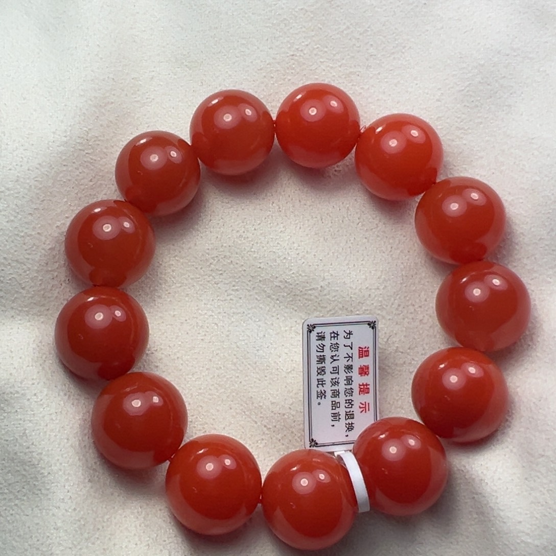 南红玛瑙未镶嵌手串